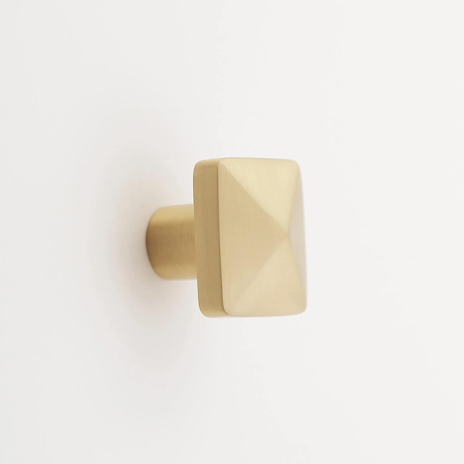Madelyn Carter Craftsman 1.25" Solid Brass Cabinet Knob - Brushed Brass