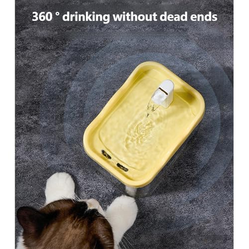 Fuente automática para agua de mascotas con tecnología silenciosa miniatura 7