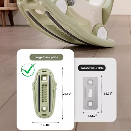 Miniatura 6 de Juguete de paseo en bicicleta de equilibrio de caballo mecedora 4 en 1 para niños pequeños 1-3 juguete mecedora para bebé caballo mecedora para