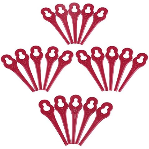 VonHaus 20pcs Replacement Grass Trimmer Blades Cover