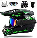 biker helmets outlaw 【Komfort & Sicherheit】 Die leichte ABS-Verbundschale und EPS-Schaum Innenpolster, Kann Kopfverletzungen durch Stöße standhalten, Helm Gewicht ca. 960g(+/-50g) Für ein komfortables Fahrerlebnis