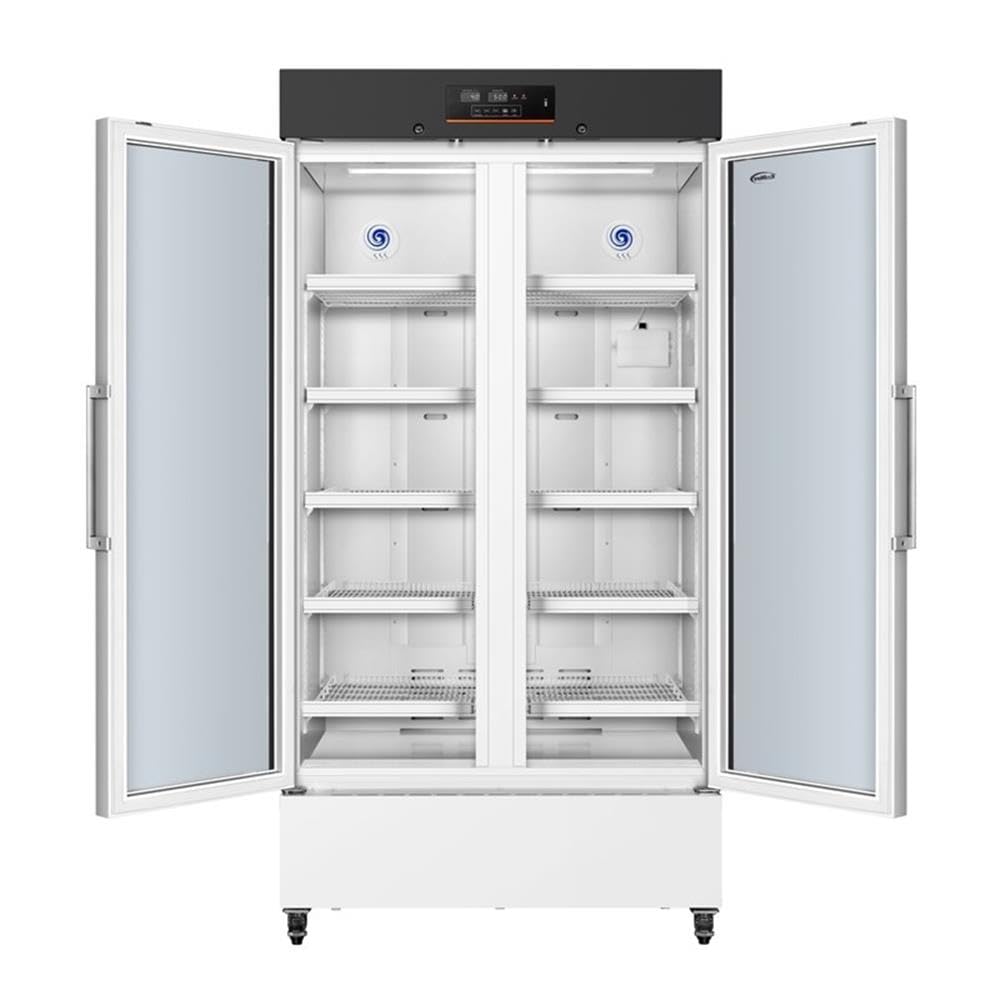 Pemberly Row 27 Cu. Ft. Medical Vaccine Refrigerator, Digital Temperature Control, Multi-Level Alarms, Durable Pcm And Steel, 2 Glass Locking Doors, 10 Adjustable Shelves, Freestanding Lab Storage on Fridge.com - View 6