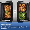 Philips Dual Basket Airfryer Serie 1000-7,1 l de capacidad, tecnología RapidAir, 10 funciones en 1, 90% menos de grasa, diseño compacto, aplicación de recetas HomeID (NA154/00) #1