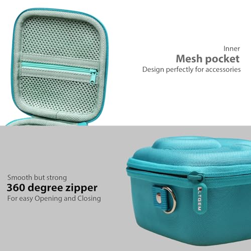 Funda rígida LTGEM compatible con Fujifilm Instax Mini 13/12/11/10/9/8/7 con correa mint miniatura 5
