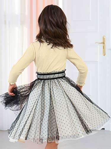 Abel & Lula Knit Sweater for Girls Golden3