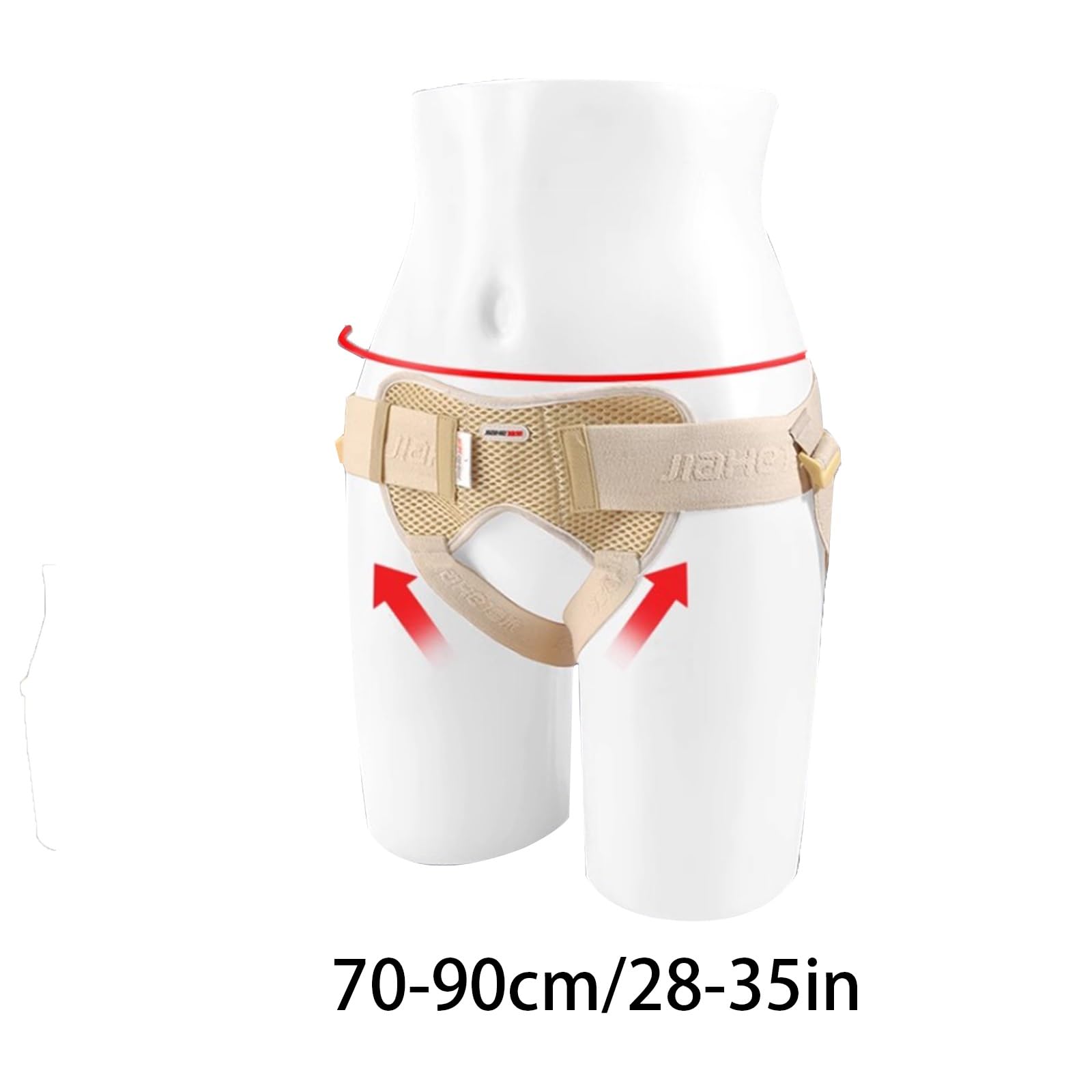 Hernia Belt for Men and Women with 4 Compression Pads and Inflatable Airbags, Hernia Support Belt Pain Relief, Pre and Post Surgery Recovery