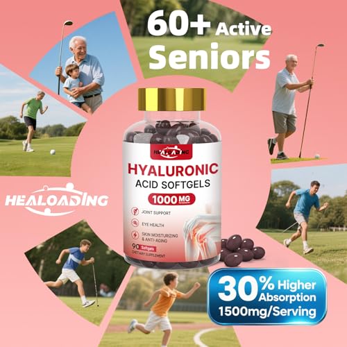 HEALOADING Hyaluronic Acid 1000mg Softgels