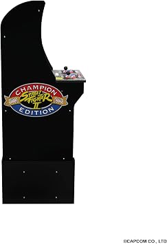 ARCADE1UP Street Fighter 2 - Classic 3-in-1 Arcade Game Console Home Arcade Cabinet with Approved Risers