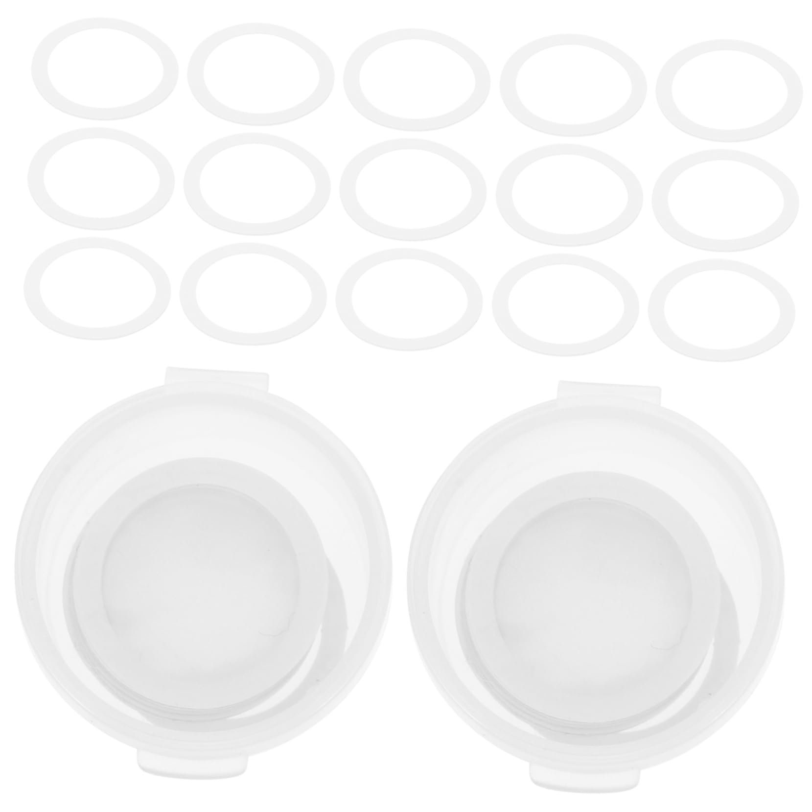 BESPORTBLE 60Pcs Flute Diaphragm Replacement Membranes Durable Flute Accessories for Easy Installation and Safe Use Musical Instruments