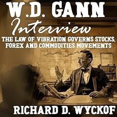 W.D. Gann Interview Audiolibro Por W. D. Gann, Richard D. Wyckoff arte de portada