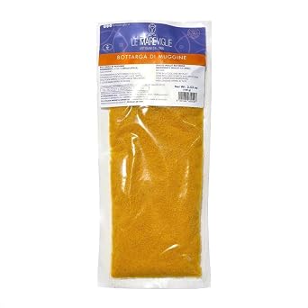 Grated Bottarga di Muggine, Sardinian Dried Mullet Roe, Italian, 100 g | Ready-to-use grated mullet roe, Rich savory and briny flavor