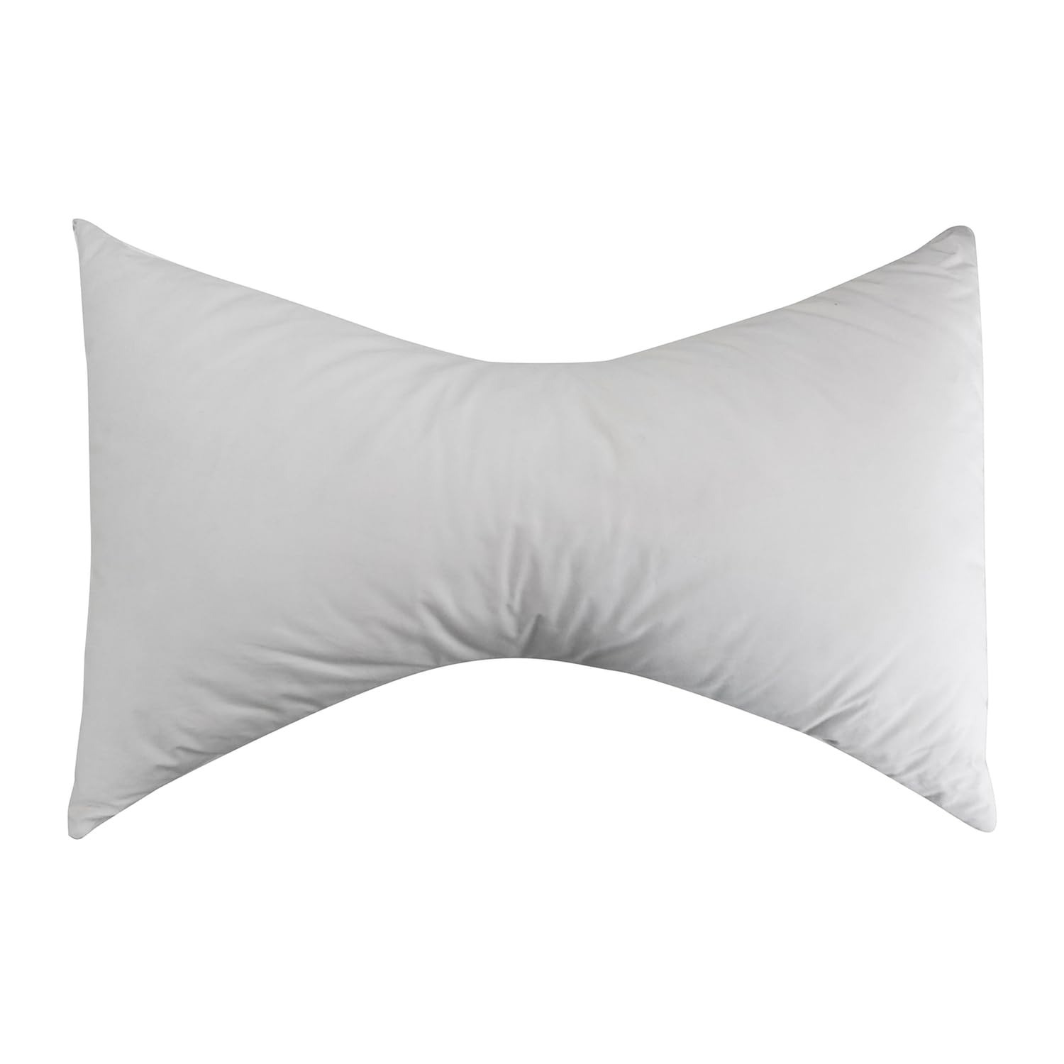 PIKOLIN Home - Almohada Cervical Mariposa Tacto Gel de Fibra | Firmeza Media | 60x40 cm | Gran Acogida | Dormir Boca Arriba o Cambiando de Postura