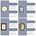 Pofectsty 6 Pcs One-Inch Vintage Picture Frame,1