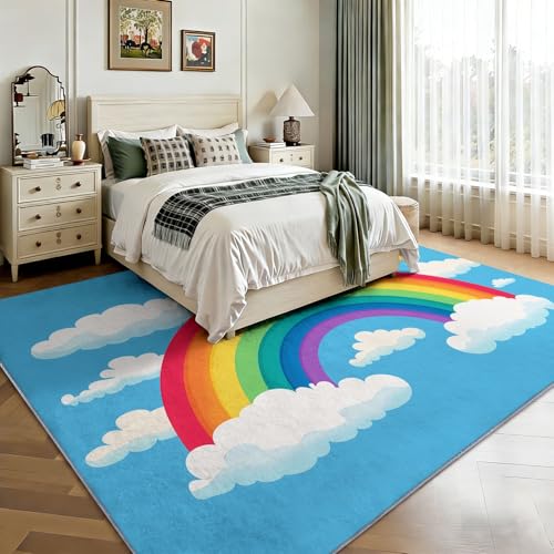 Tapis de salon lavable et anti-glisse 180x240 résistant pour cuisine et bureau - 6