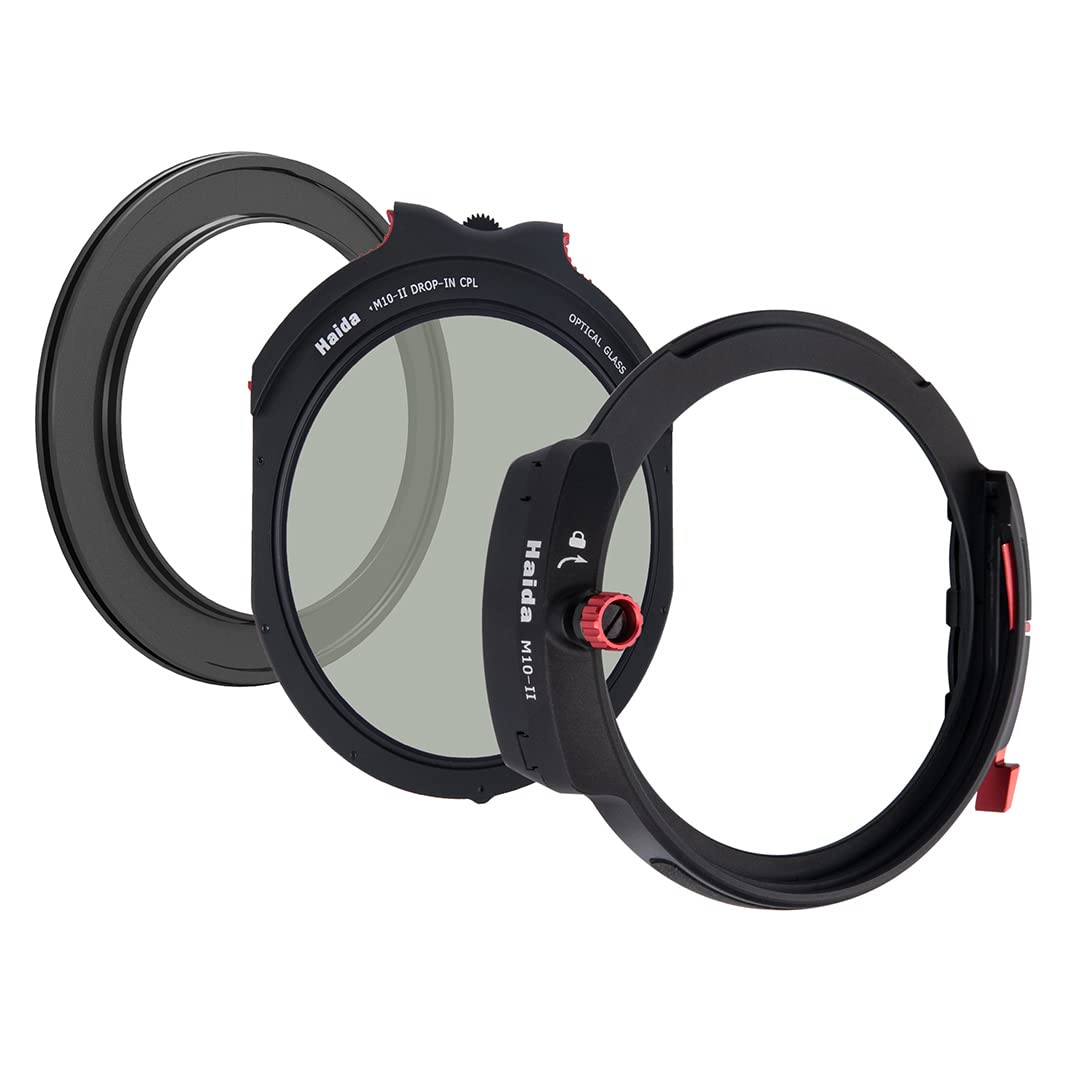 Haida M10フィルターホルダー 100mm用 ドロップインCPL+NDほか Amazon | Haida M10-II マスターキット フィルターホルダーとバッグ
