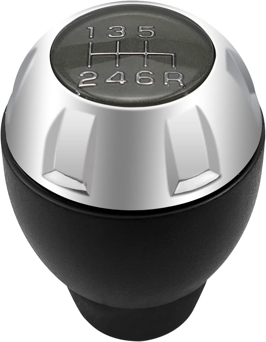 Car Gear Shift Knob Replace 68085312AB Fit for Jeep Wrangler JK 2011 2012 2013 2014 2015 2016 2017 2018 6 Speed Manual Transmission Shift Knob