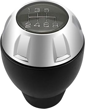 Manual Shift Knob Fit for Jeep Wrangler JK 2011-2018 6 Speed | Replace 68085312AB, Compatible with Manual Transmission Models, Gear Shifting Control
