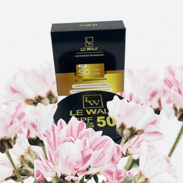 Miniatura 2 de Polvo fotoprotector compacto Protector solar mineral UVAUVB SPF50 (Beige)