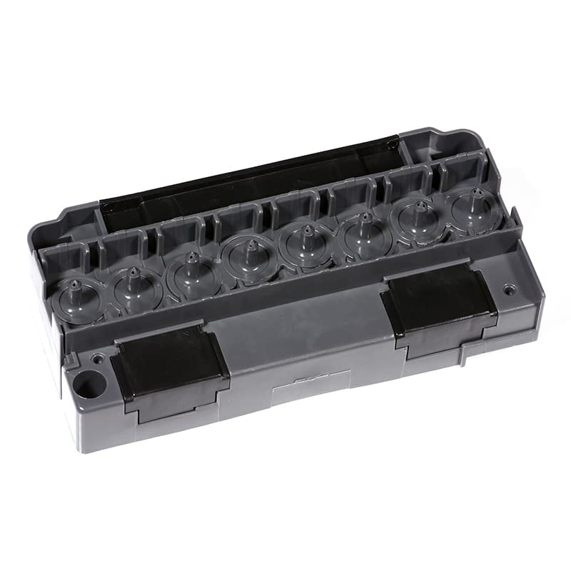 Cabezal de impresión DX5 colector solvente Mutoh Mimaki Allwin impresora plotter eco solvente DX5 adaptador solvente DX5 F186000 cubierta del cabezal de impresión