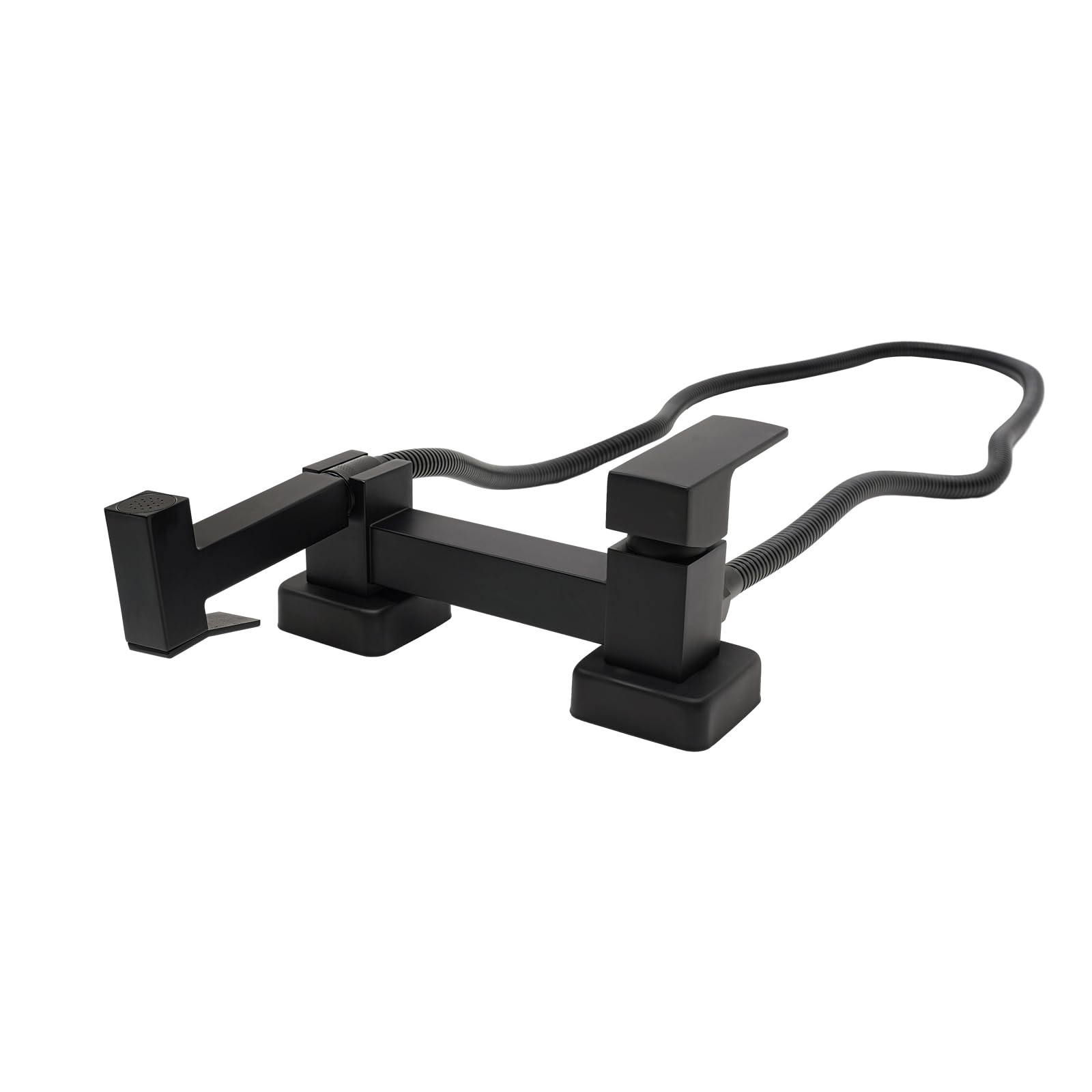 Bidet - Spruzzatore per WC, bidet, doccetta per bidet, per acqua calda e fredda, colore nero