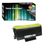 Green Toner Supply (Pack of 1) TN 580 Compatible Replacement for Brother TN580 Toner Cartridge for MFC-8460N MFC-8470DN MFC-8480DN MFC-8660DN MFC-8890DW Printer (Black 1 Pack)
