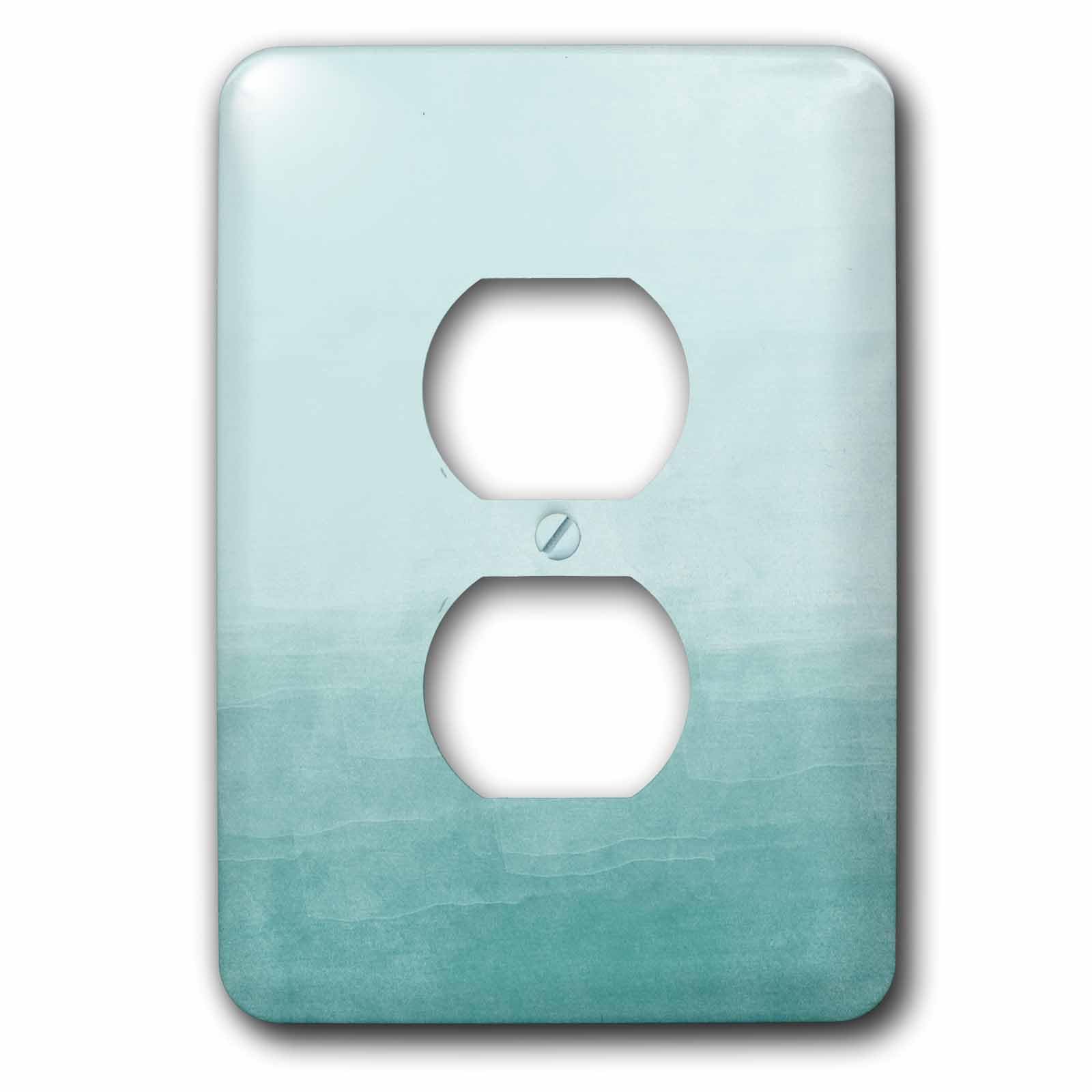 Cache de prise bleu aquarelle 3dRose lsp_217560_6 décoratif pour maison
