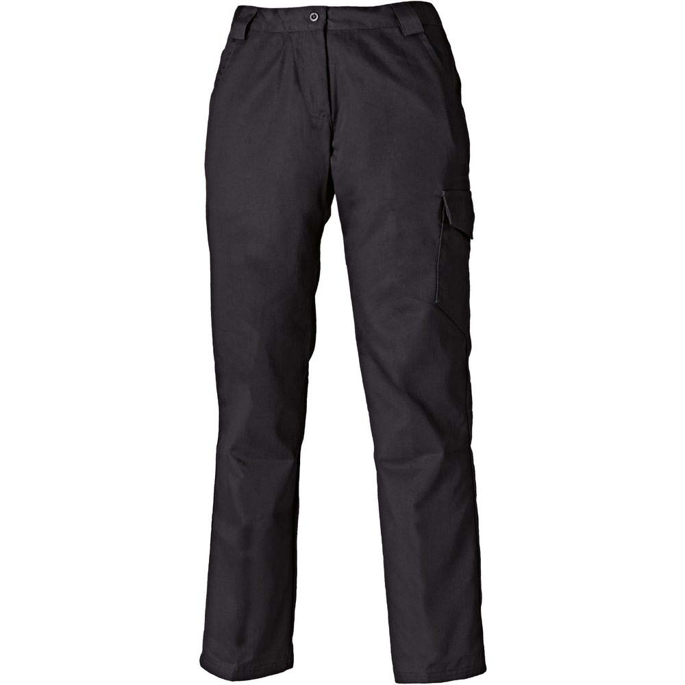 Dickies Women's Black Wd855 Bk 16 Size 42 Trousers