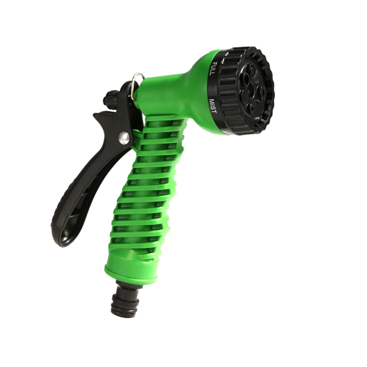 CLICIC Heavy Duty Metal Water Hose Nozzle, Garden Hose Nozzle, Features 7 Spray Patterns for Watering Lawn and Garden, Washing Car, Window and Pet