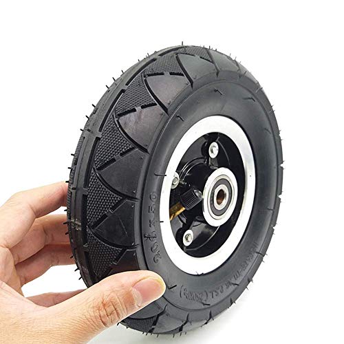 Pneu de trottinette 8 pouces avec chambre à air amortissante et roulement