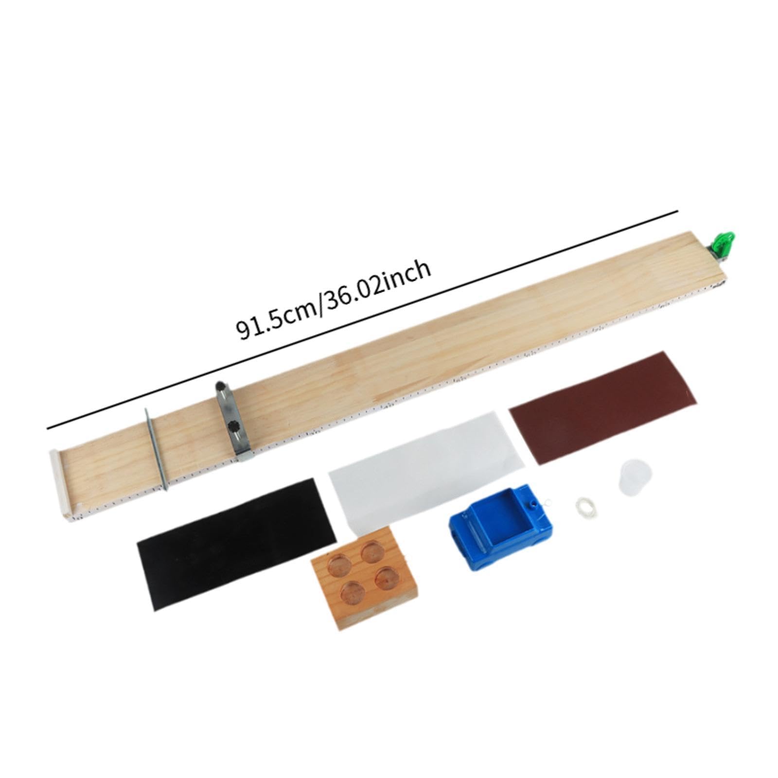 Kit de Poleas para Carro Inclinado, Accesorio para La Enseñanza de La Física a Estudiantes.