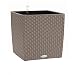 Produktbild Lechuza Cube Cottage 40 AIO Pflanzgefäß, 38,1 x 38,1 x 40,6 cm, Sandbraun