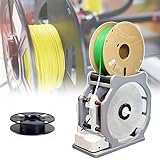levigationlu 3D Industrial Filament Respooler, Electric Spool Rewinder with Smart Start and Stop, Wrap Neatly Without Tangling, for 1kg Spools, Universal Wire, Welding Thread Winder