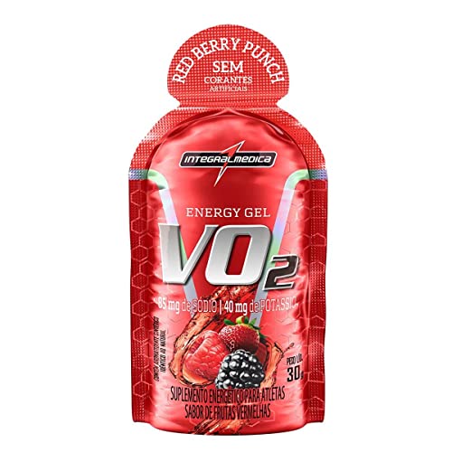 Vo2 Energy Gel (30G) - Sabor Frutas Vermelhas, Integralmédica