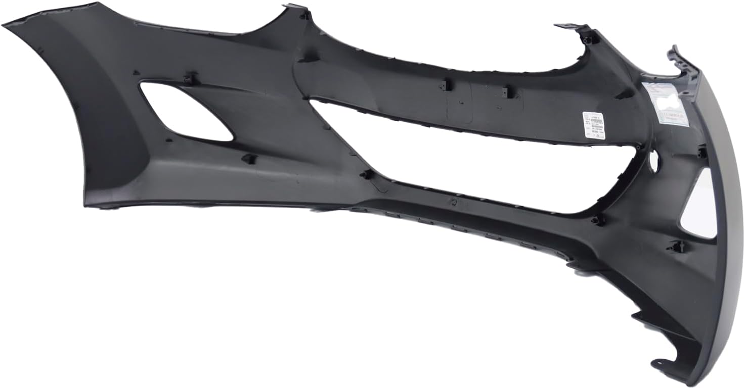 FitParts Compatible With Front Bumper Cover 2012-2013 Hyundai Elantra GLS GL L Limited Sedan 12-13. New, Primed and Ready for Paint. With Fog Light Holes. HY1000185 865113Y000