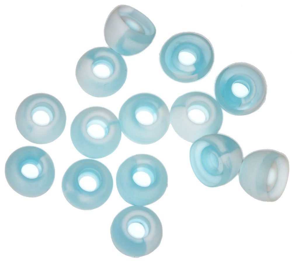 Xcessor Silicona Almohadillas de Repuesto para Auriculares Internos 7 Pares (Juego de 14 Piezas). Compatible con la Mayoría en el Oído Marcas Auriculares. Talla: PEQUEÑO (S). Color: Azul — view 25