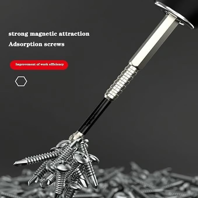 Image of Magfixer New K5 High-Magnetic Drill Dit Set,High-Magnetic Screwdriver Drill Bit,Magnetic Durability Screwdriver Drill Bit Set,Anti-Slip Magnetic Electric Screwdriver Set,25 50 65 70 90 150mm (2Set)