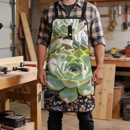 Delantal de trabajo ajustable para hombres y mujeres miniatura 5