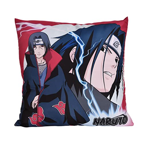 Elbenwald Naruto Kissen mit Itachi Motiv für Anime Fans Herren Damen...