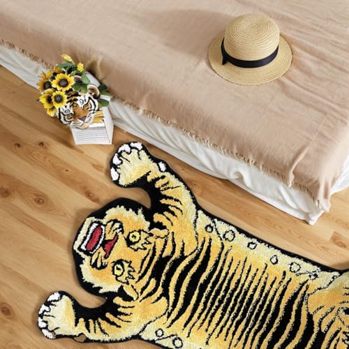 Tapete Angry Tiger 91x152 cm Suave y Antideslizante miniatura 7