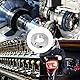 ARTGUTS 6 Stück Geteilte Stellringe 20mm, Stellringe mit Sechskantschlüssel, Aluminium-Tiefenanschlagring, Wellensicherungsring, für Dolly Räder Handwagen Reifen