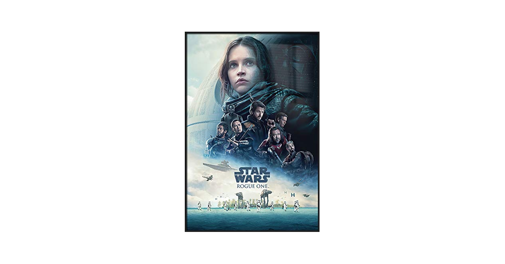 Amazon.co.jp: スターウォーズ:ローグワン - フレーム付き映画