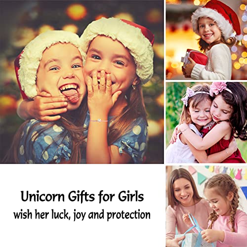 MANVEN Matching Friendship Bracelets Unicorn Gifts for Girls Unicorn Bracelet for Daughter Best Friend Birthday - Image 3