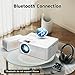 Mini Projector with 5G WiFi and Bluetooth, 1080P Supported Outdoor Projector, Portable Movie Projector Compatible with TV Stick, iOS, Android, PS5, HDMI, USB
