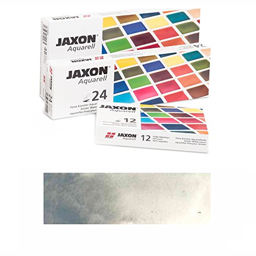 Honsell NEU Jaxon Aquarellfarbe 1/2 Napf, Französisch Grau