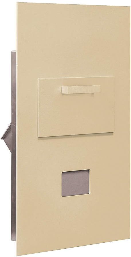 Salsbury Industries 3600C6-SRP Collection Unit for 6 Door High 4B-Plus Units Rear Loading Private Access Mailbox, Sandstone