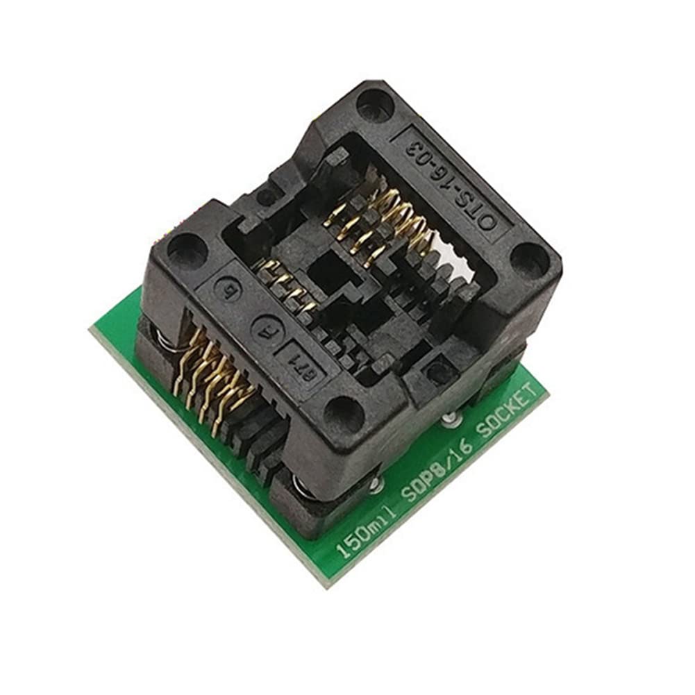 1pcs SOP8 ¨¤ DIP8 SOP8 Tournez DIP8 SOIC8 ¨¤ DIP8 IC Socket Programmateur Adaptateur Socket 150Mil