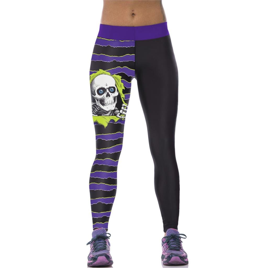 Newspace Skull Dispatch Printed Fitness Leggings Women Brand Clothing Sexy Legins Pants