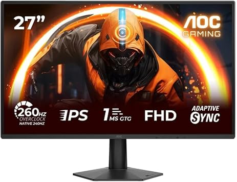 AOC 27G50Z 27  260HzOC 0.3ms Full HD FreeSync Fast IPS Oyuncu Monit r