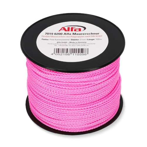Alfa 7019 Maurerschnur Pink 100m