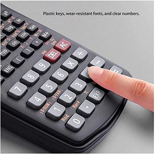 JQDMBH Desktop rekenmachine, rekenmachine rekenmachine universiteit functie rekenmachine draagbare multifunctionele… - Afbeelding 6
